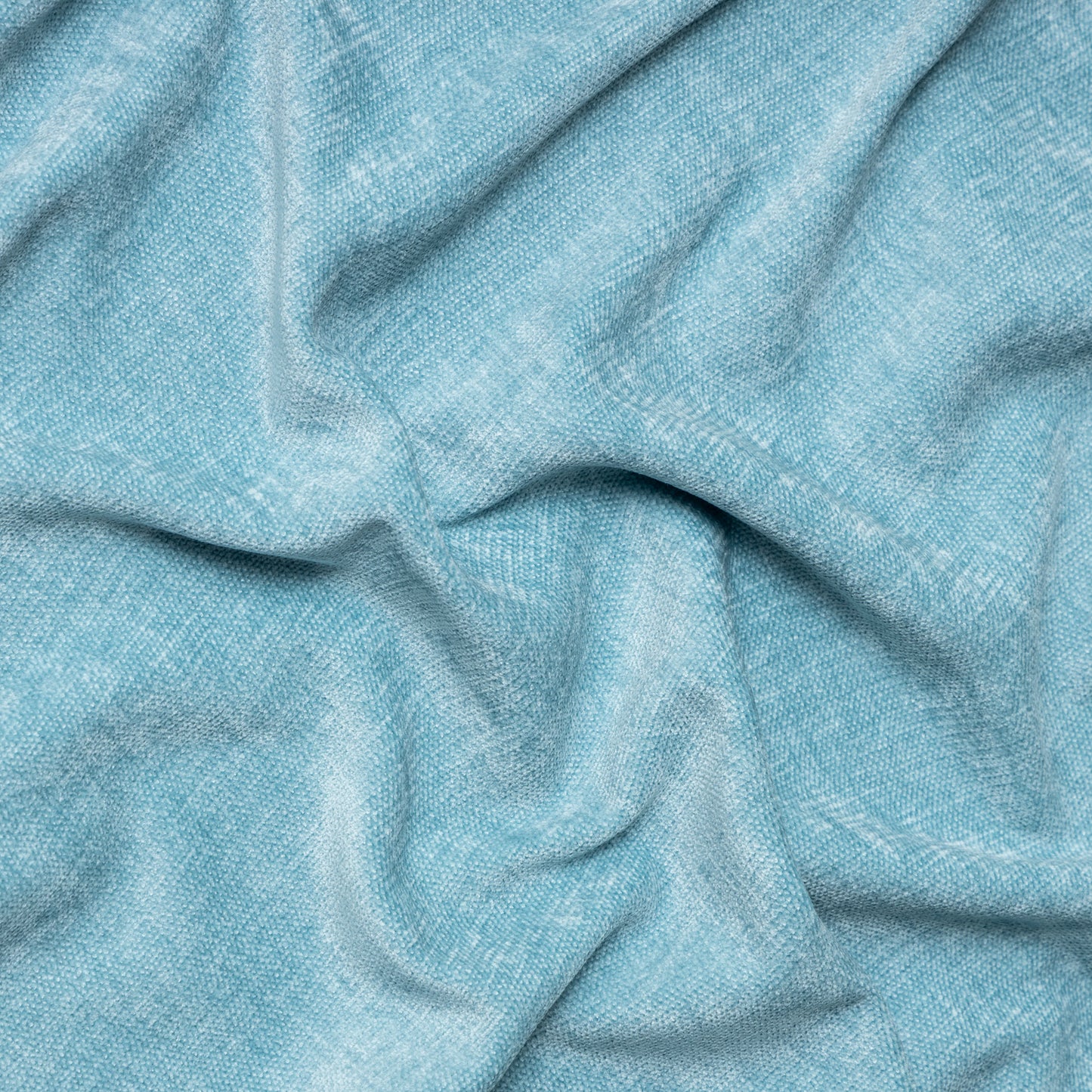 Polyester Sky Blue Plain Upholstery - KP01A0021