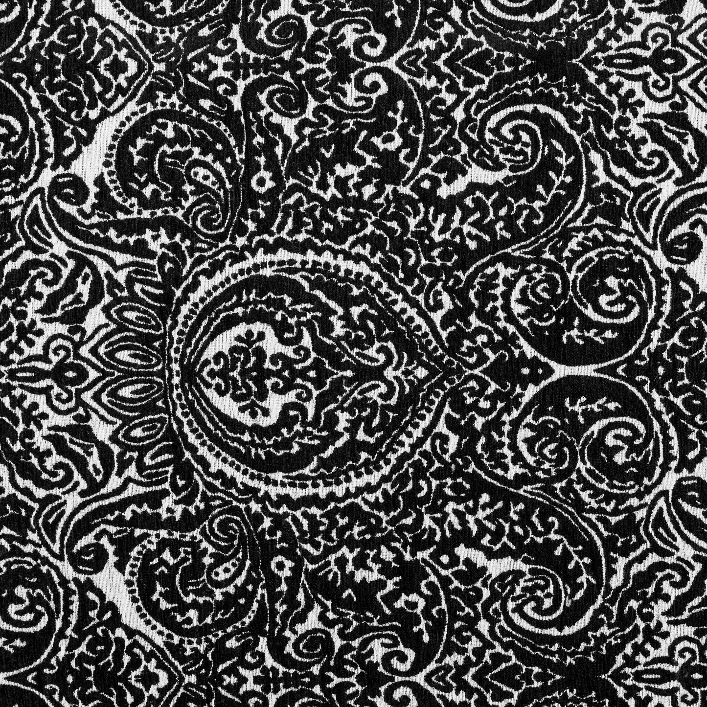 Viscose Polyester Black Beauty Yarn Dyed Upholstery - KP01A0022