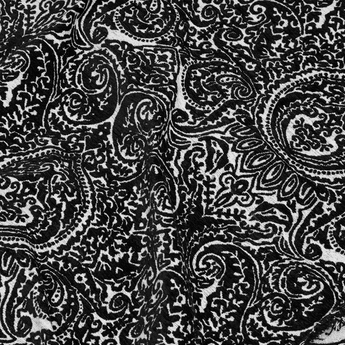 Viscose Polyester Black Beauty Yarn Dyed Upholstery - KP01A0022