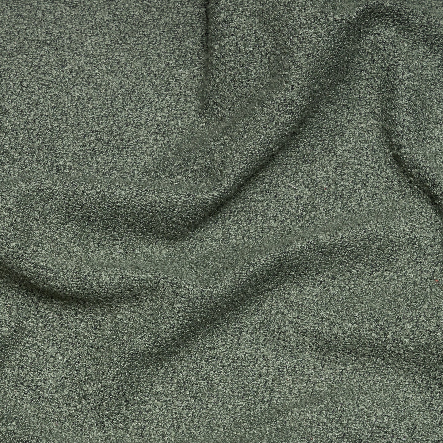 Polyester Mud Green Textured Upholstery - KP01A0001