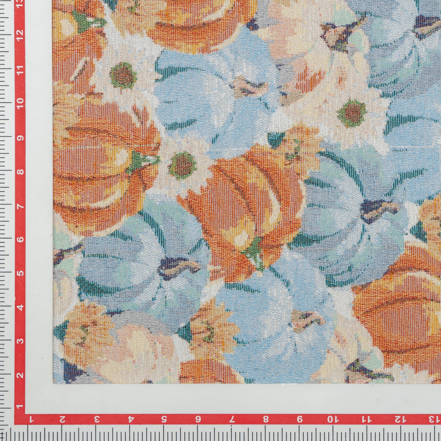 Viscose Polyester Pumpkin Mart Yarn Dyed Upholstery - KP01A0024