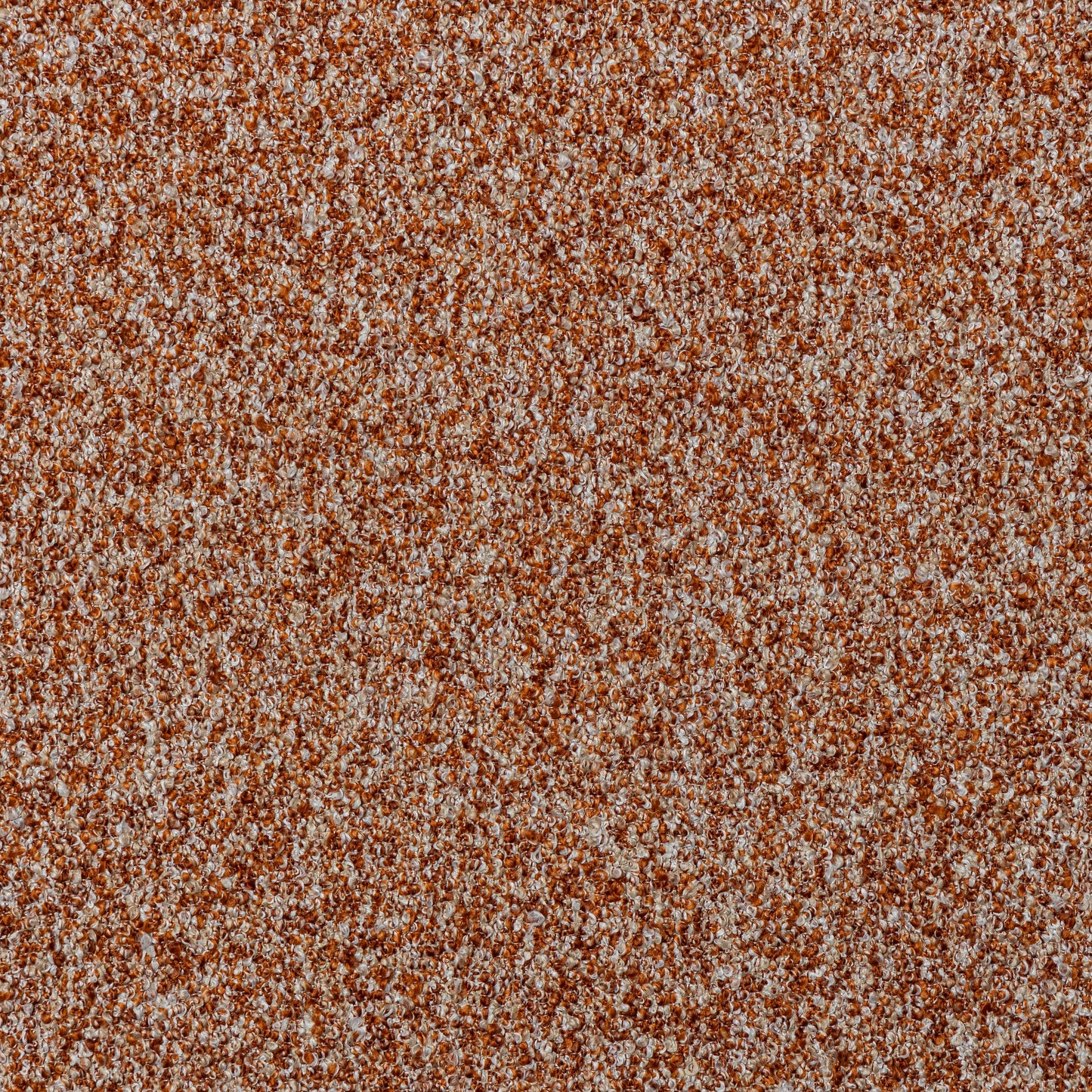 Polyester Rust and Orange Hues Bouclé Upholstery - KP01A0012