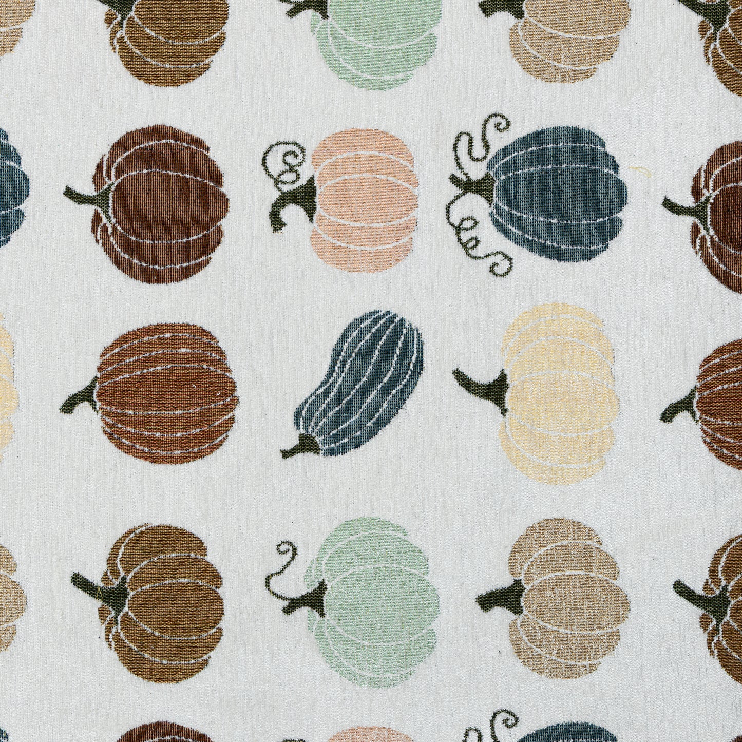 Viscose Polyester Multi Pumpkin Yarn Dyed Upholstery - KP01A0002