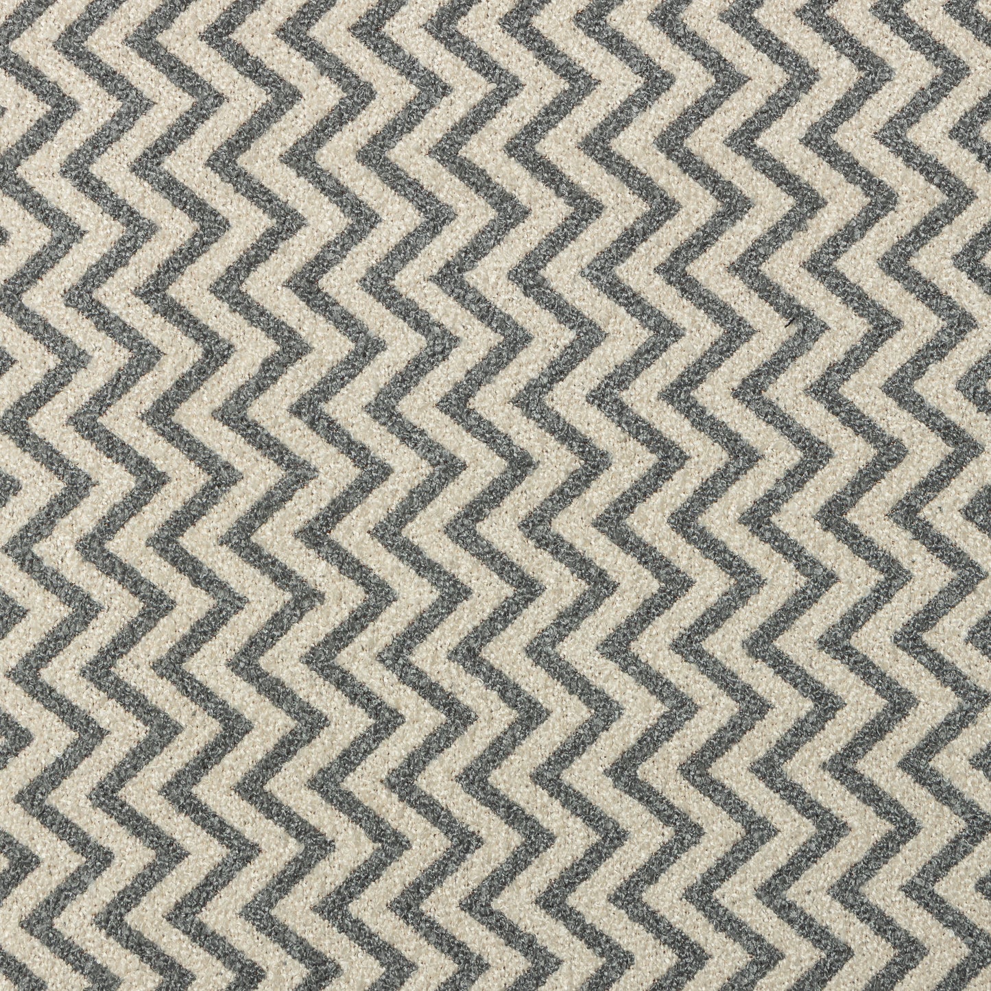 Polyester Steel Chevron Bouclé Upholstery - KP01A0042