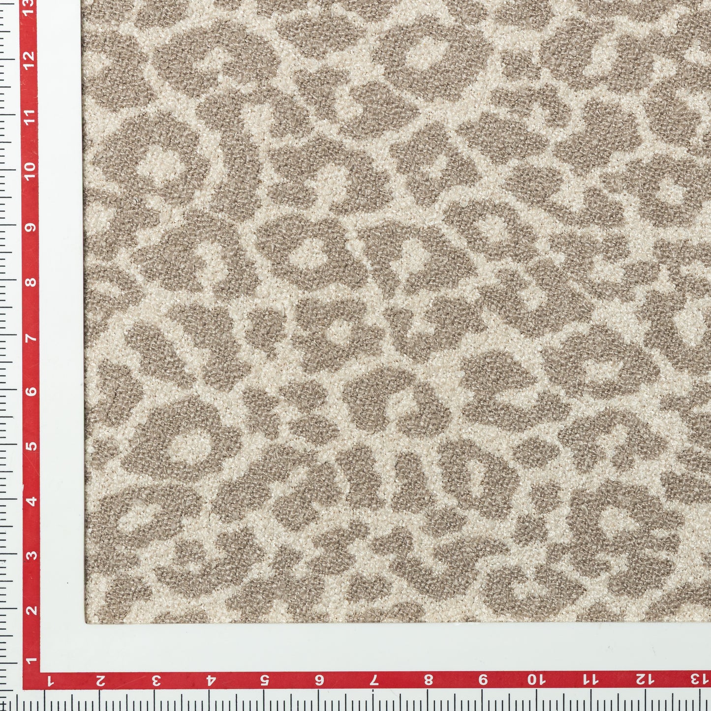Polyester Taupe Leopard Upholstery - KP01A0047