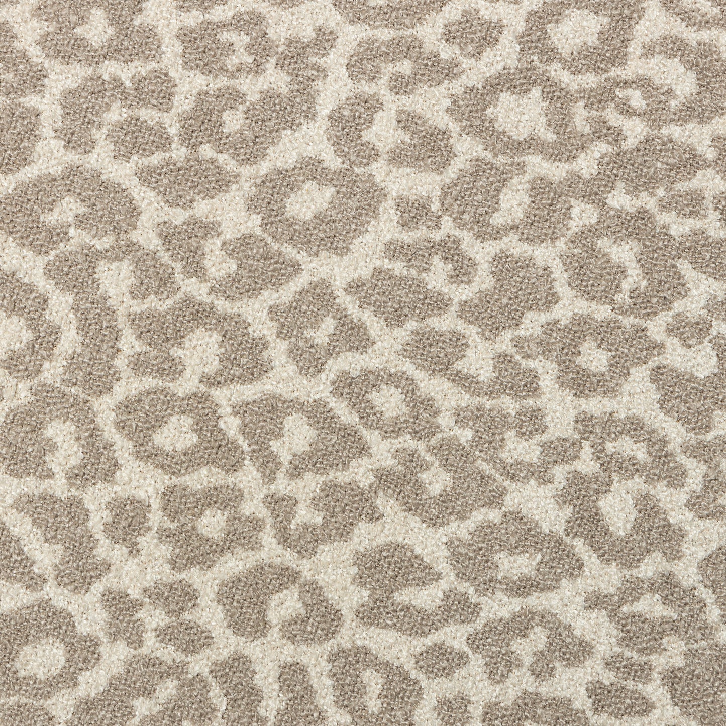 Polyester Taupe Leopard Upholstery - KP01A0047