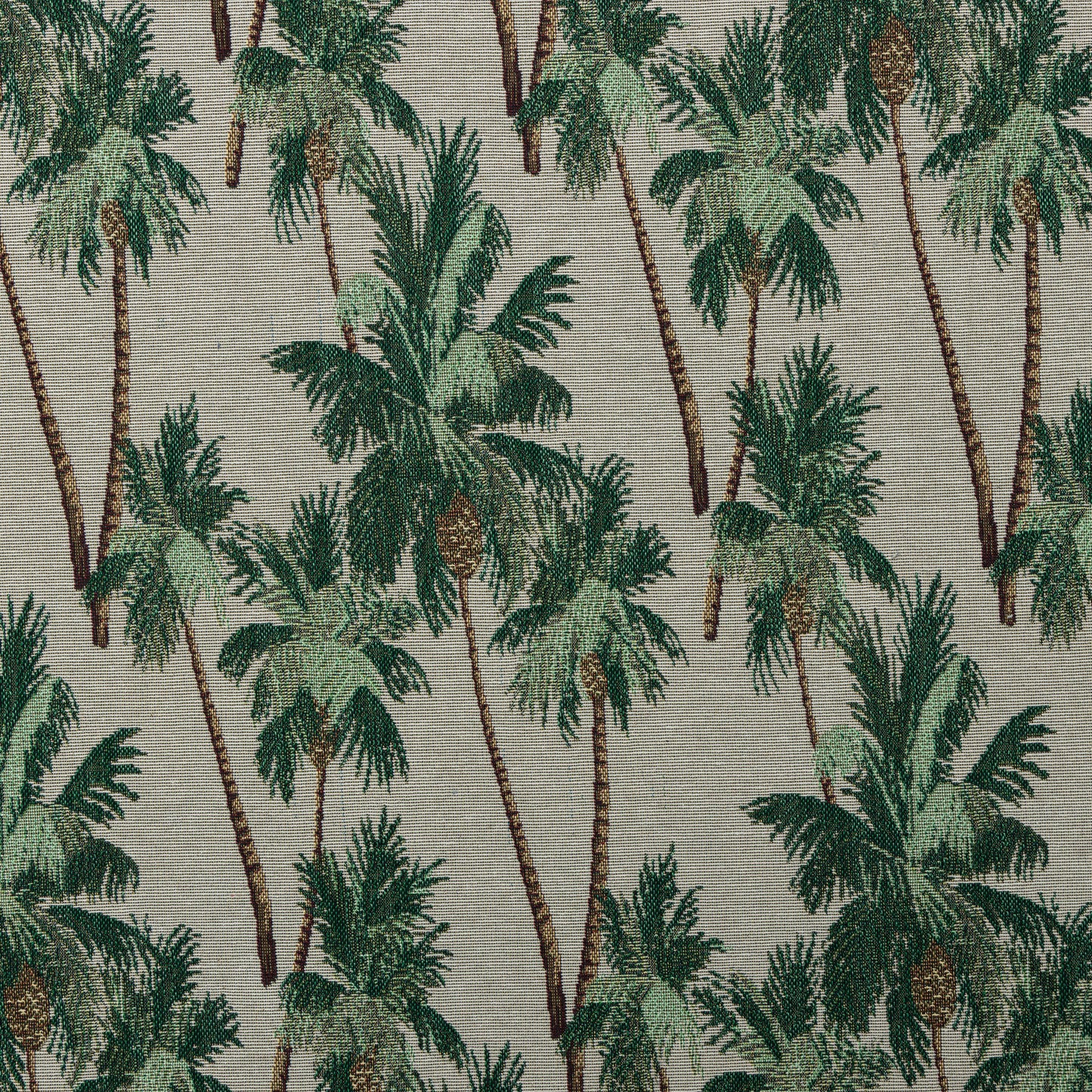 Cotton Polyester Coconut Groves Printed Upholstery - KP01A0056