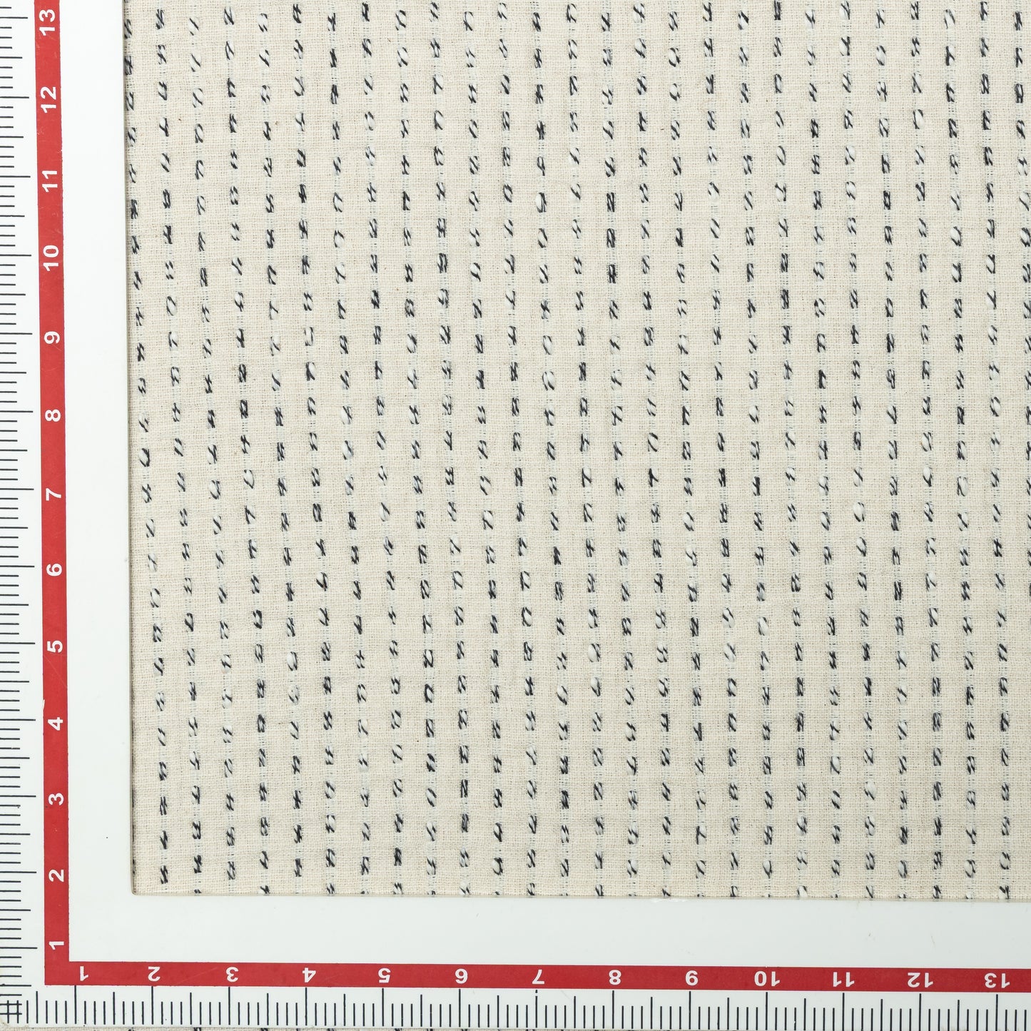 Cotton Teal Maple Canopy Stripe Upholstery - KP01A0043