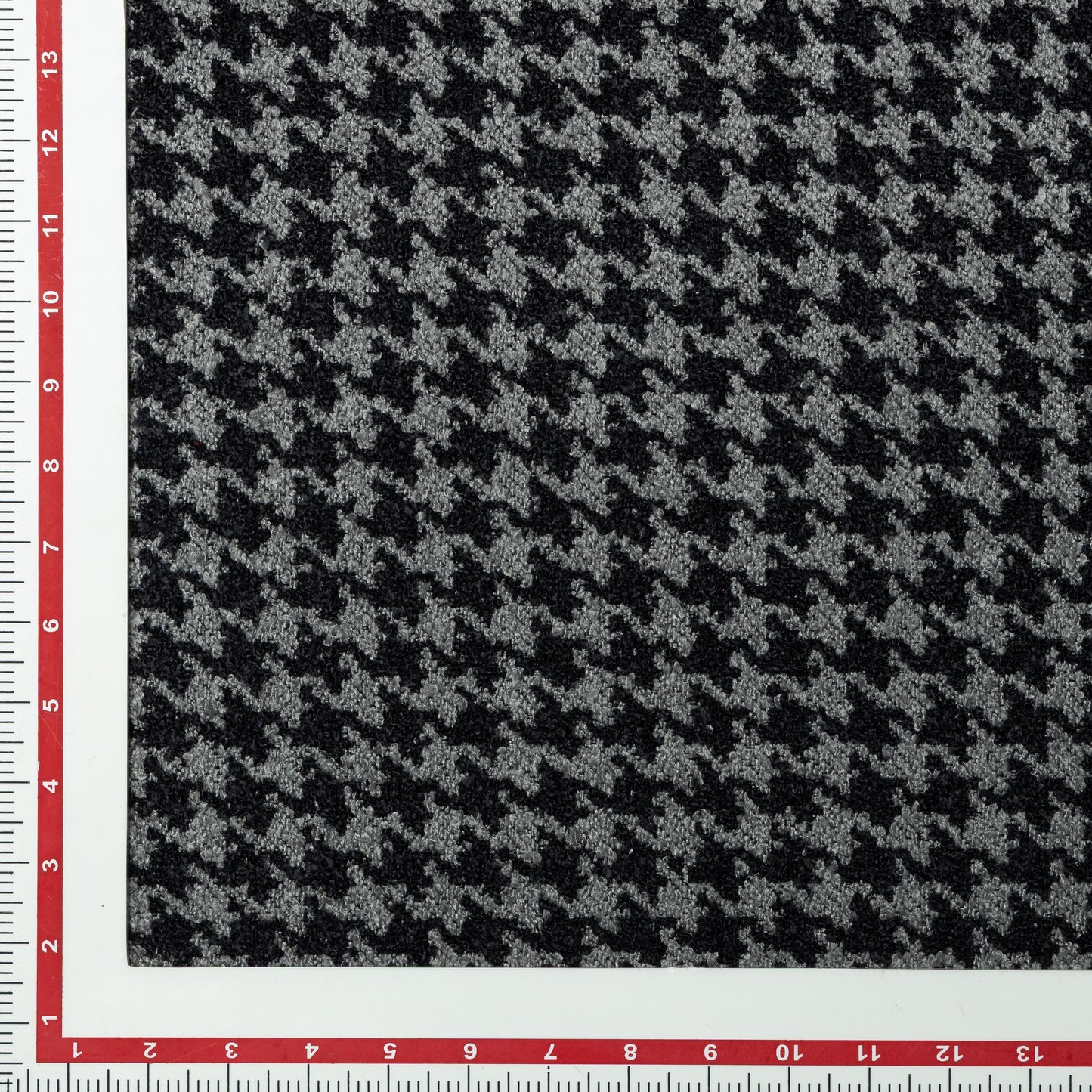 Polyester Black and Grey Houndstooth Upholstery - KP01A0046