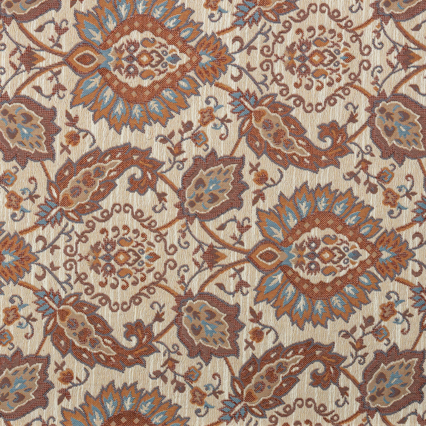 Cotton Polyester Buds and Paisleys Upholstery - KP01A0008