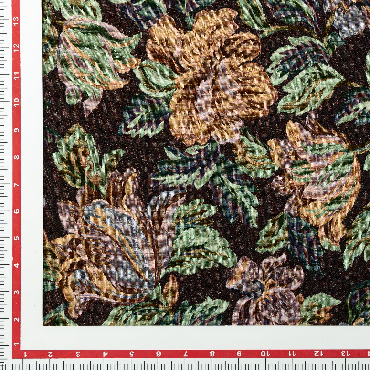 Cotton Polyester Midnight Tulip Upholstery - KP01A0062