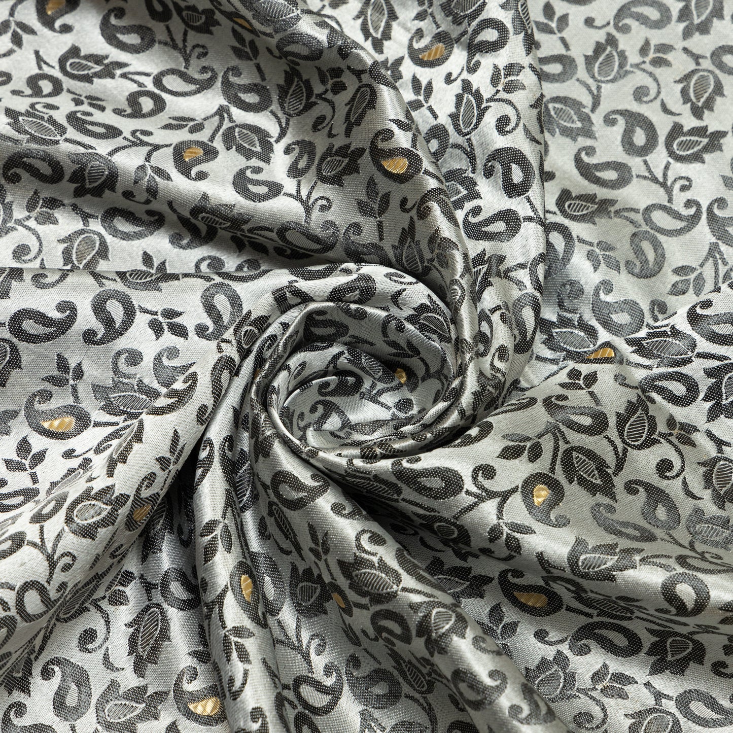 Poly Satin Nocturnal Paisley - PS0540004