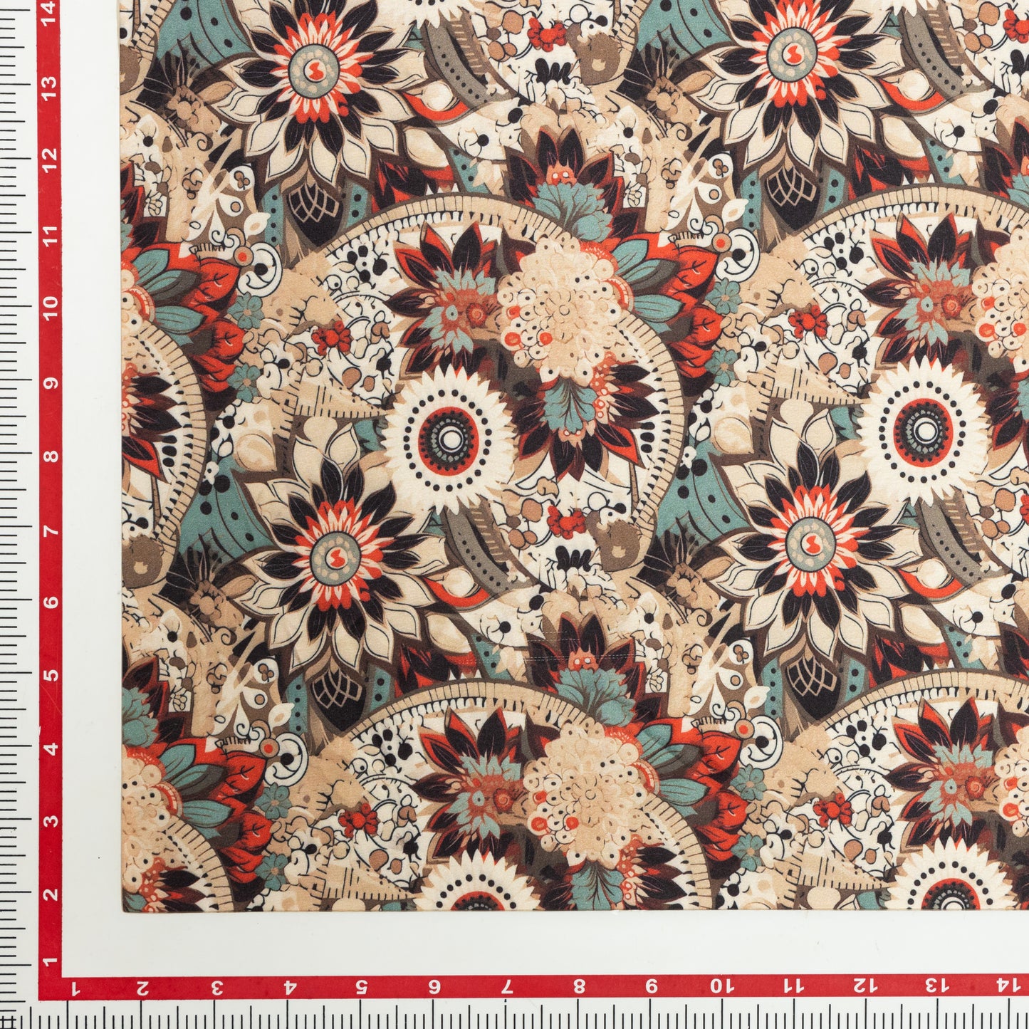 Poly Crepe Satin Mandala - PS0070009