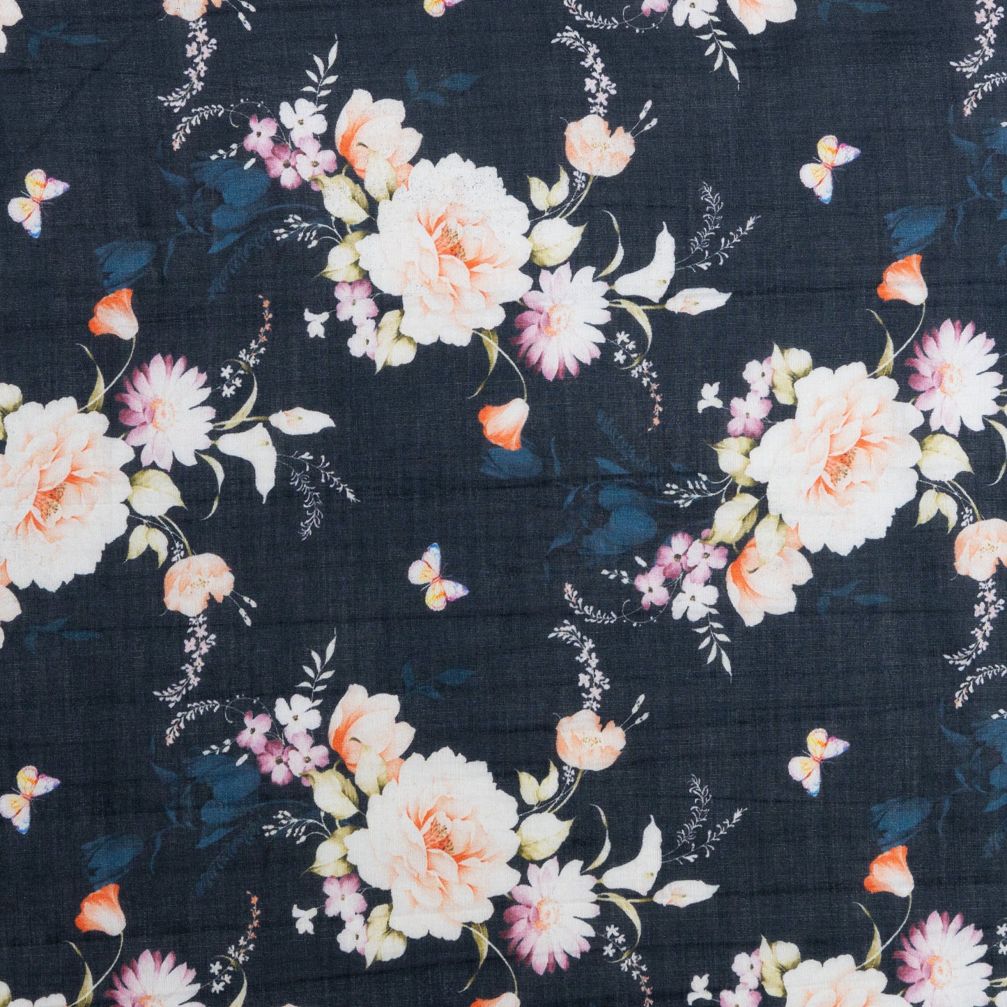 Cotton Silk Floral Zinger - CP0070003