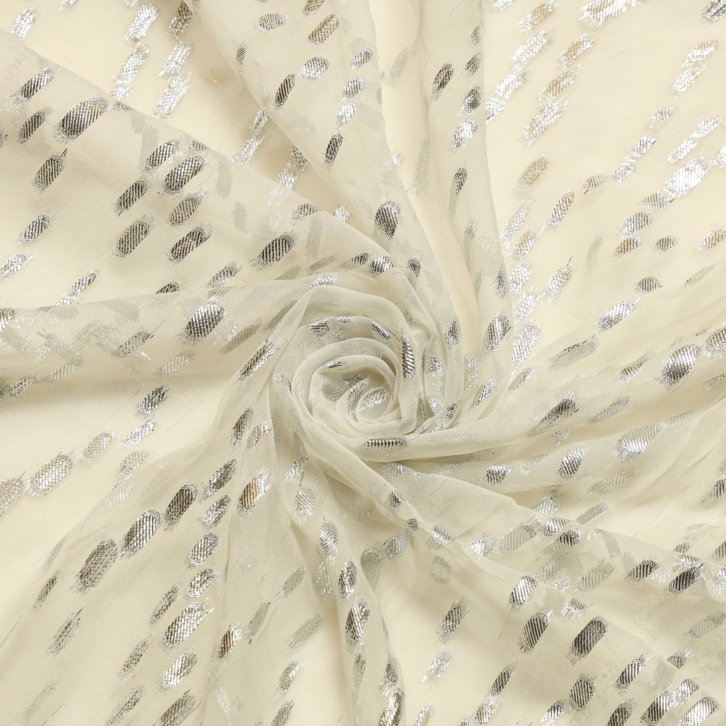 Viscose Georgette Silver Sub - VG0130009