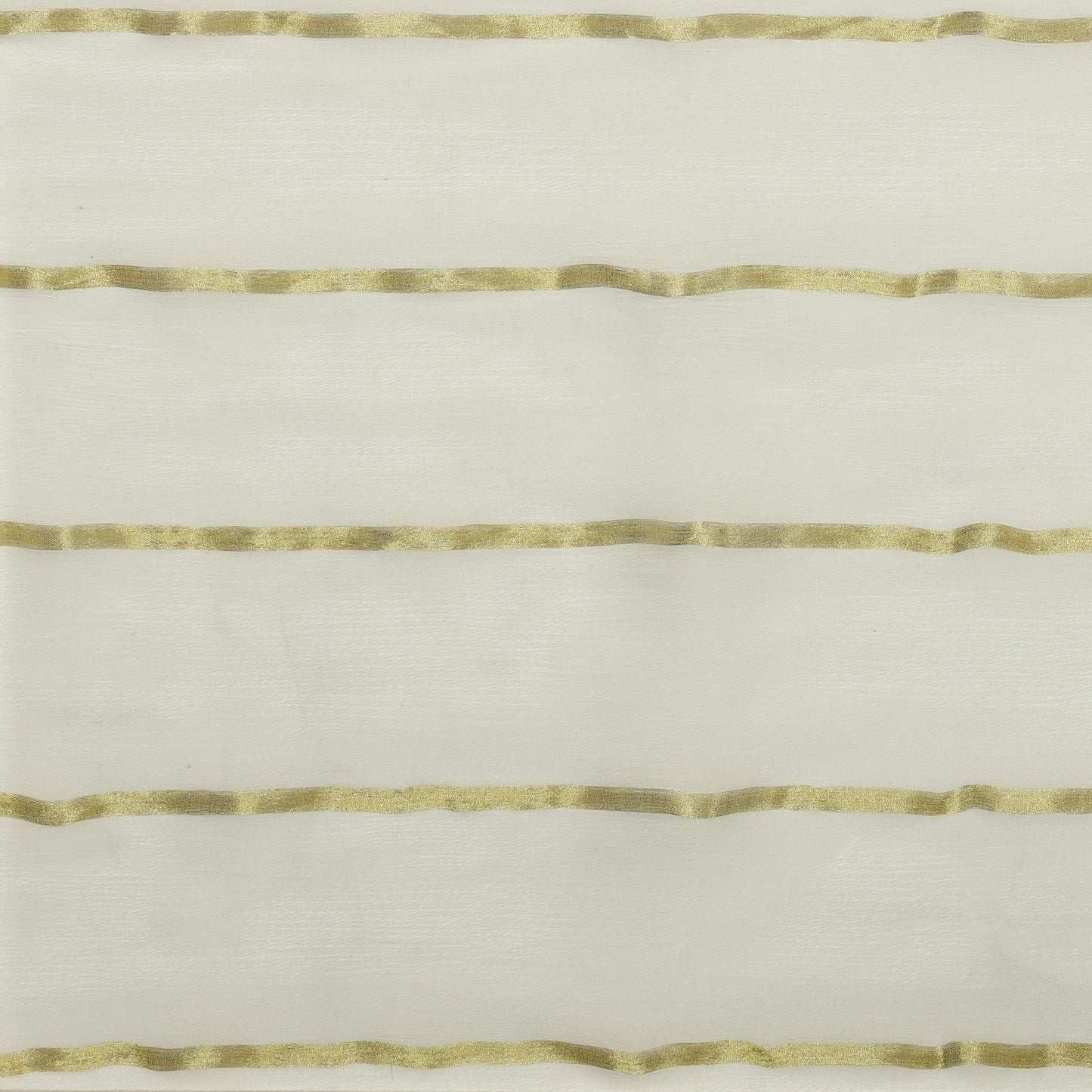 Viscose Chiffon 16 Gold Stripe - VC0010049