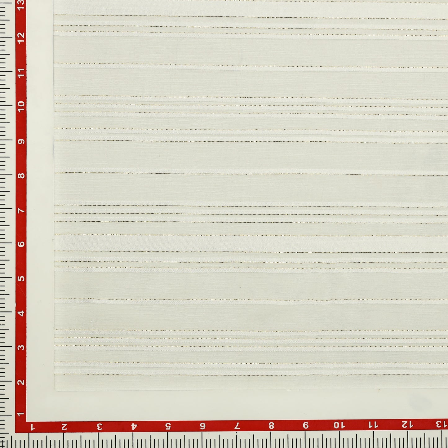 Viscose Chiffon Satin Snow Stripe - VC0610018