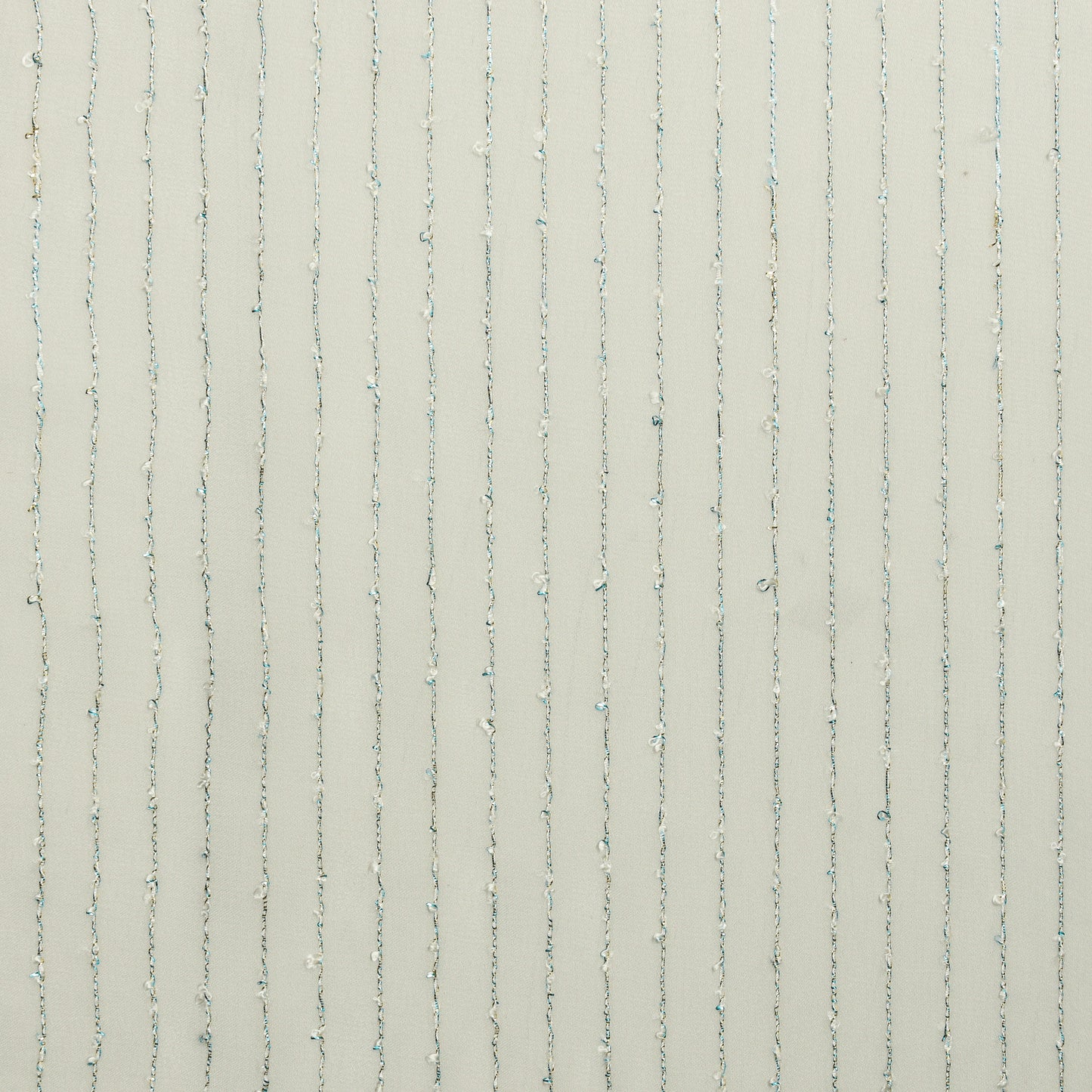 Viscose Chiffon Blue Bouclé Rail - VC0610019
