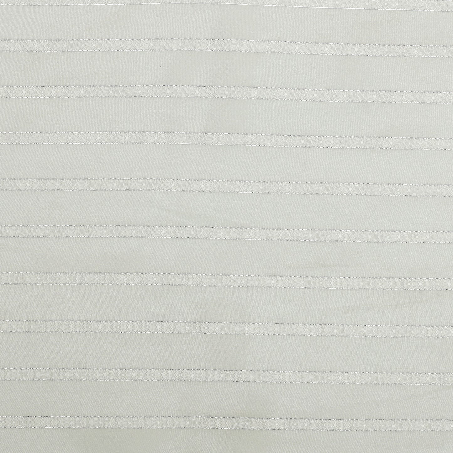 Viscose Georgette Satin Silver Stripe - VG0430001