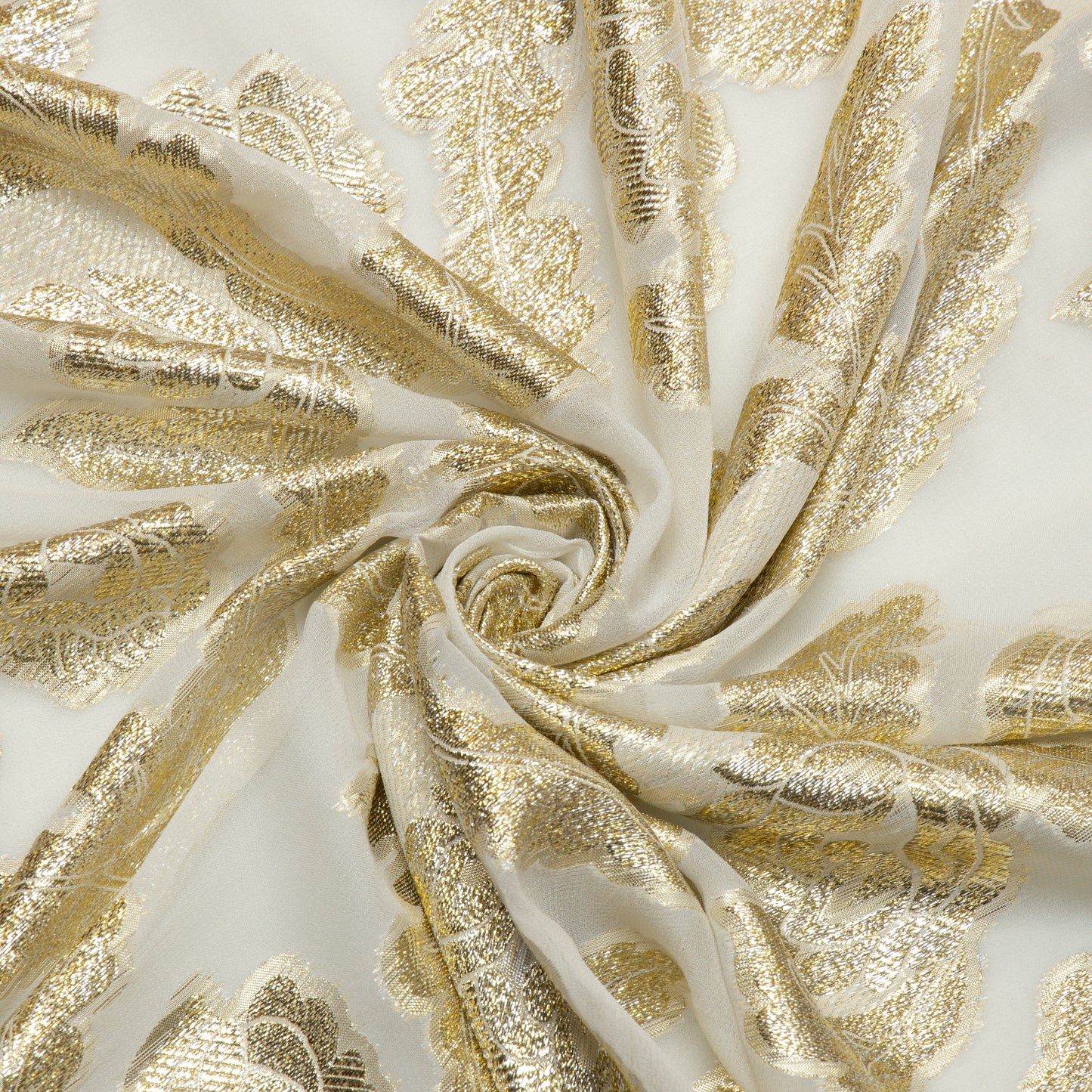 Viscose Georgette Gold Cascade - VP0140129