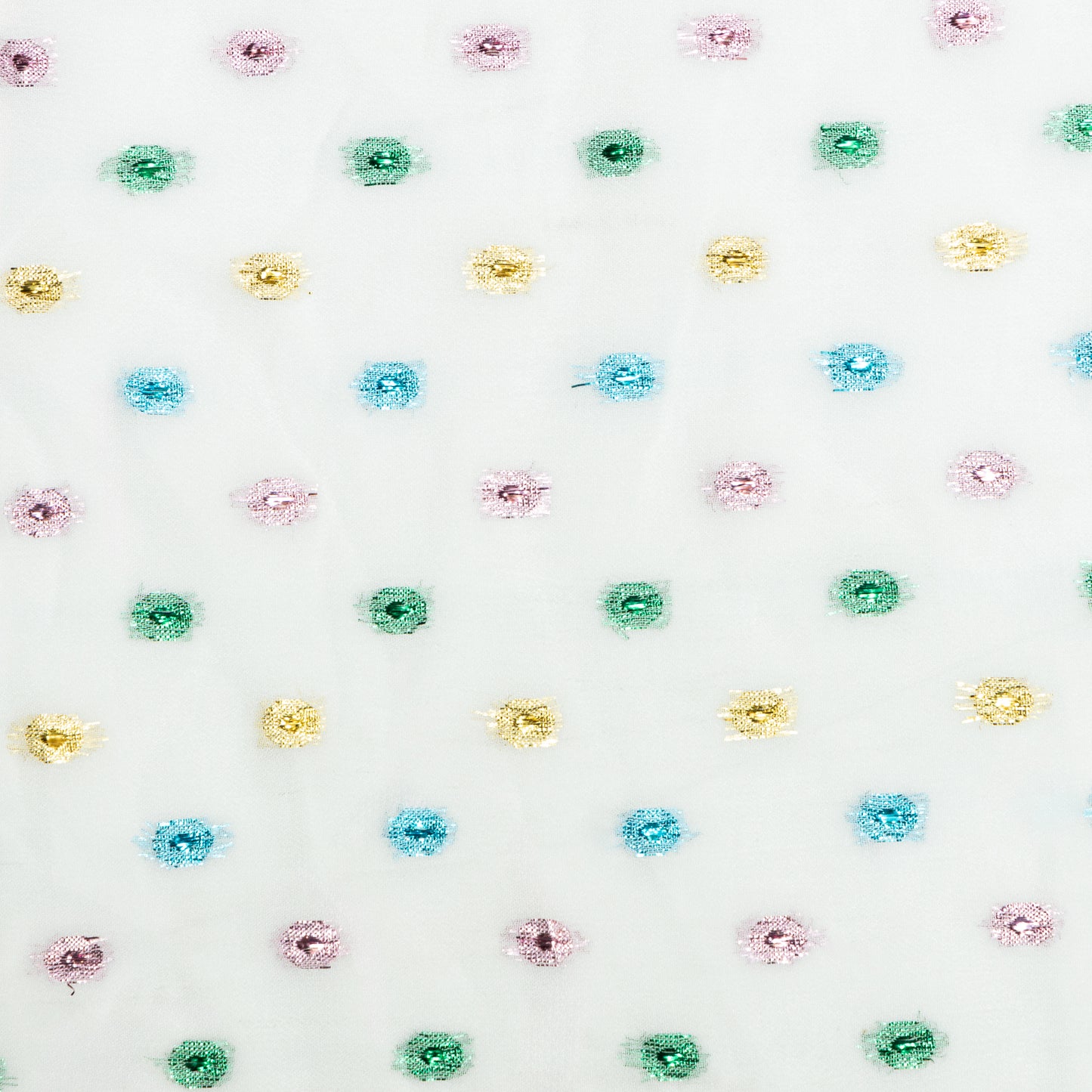 Viscose Georgette Multicolour Lens Eye - VG0130060