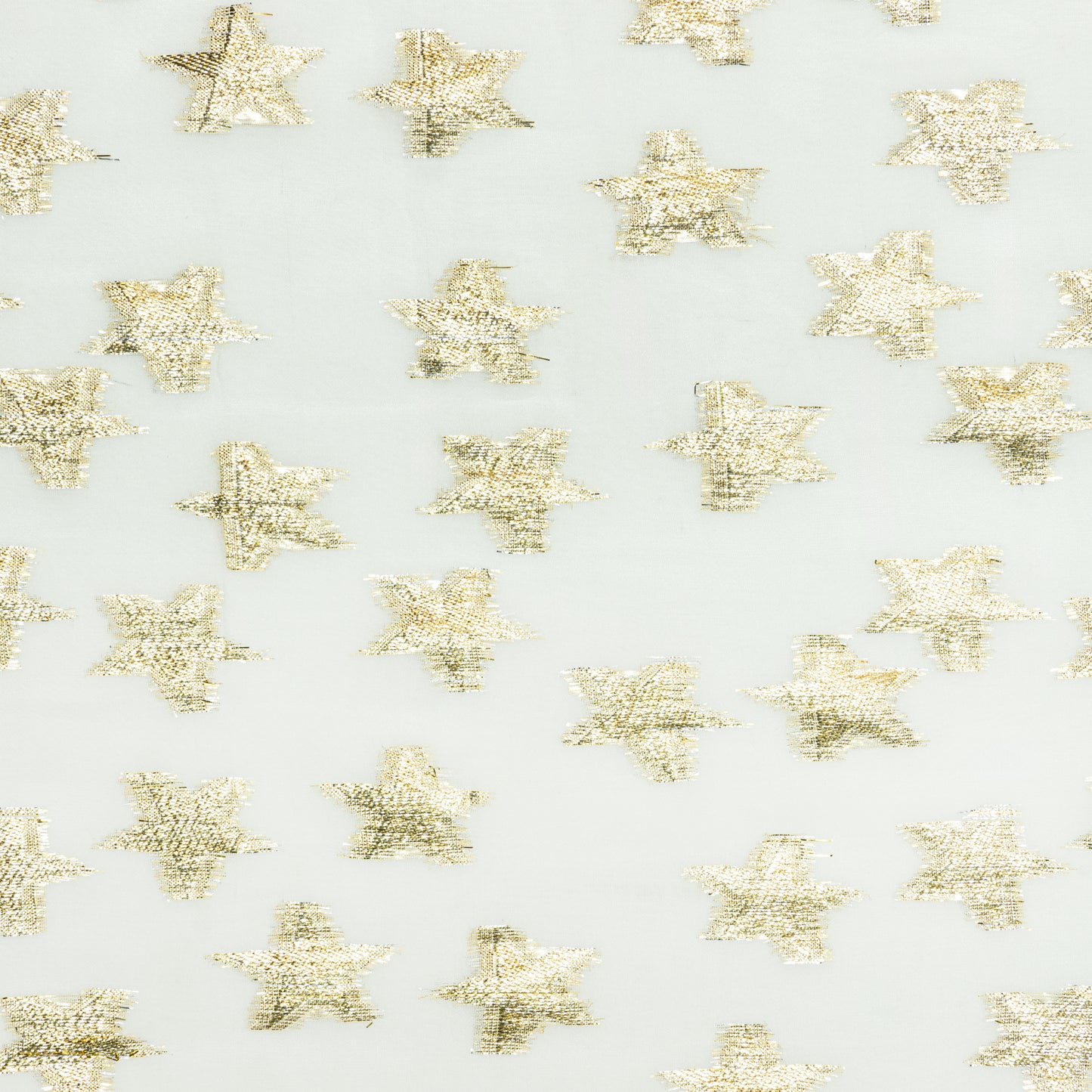 Viscose Georgette Gold Super Stars - VG0140118