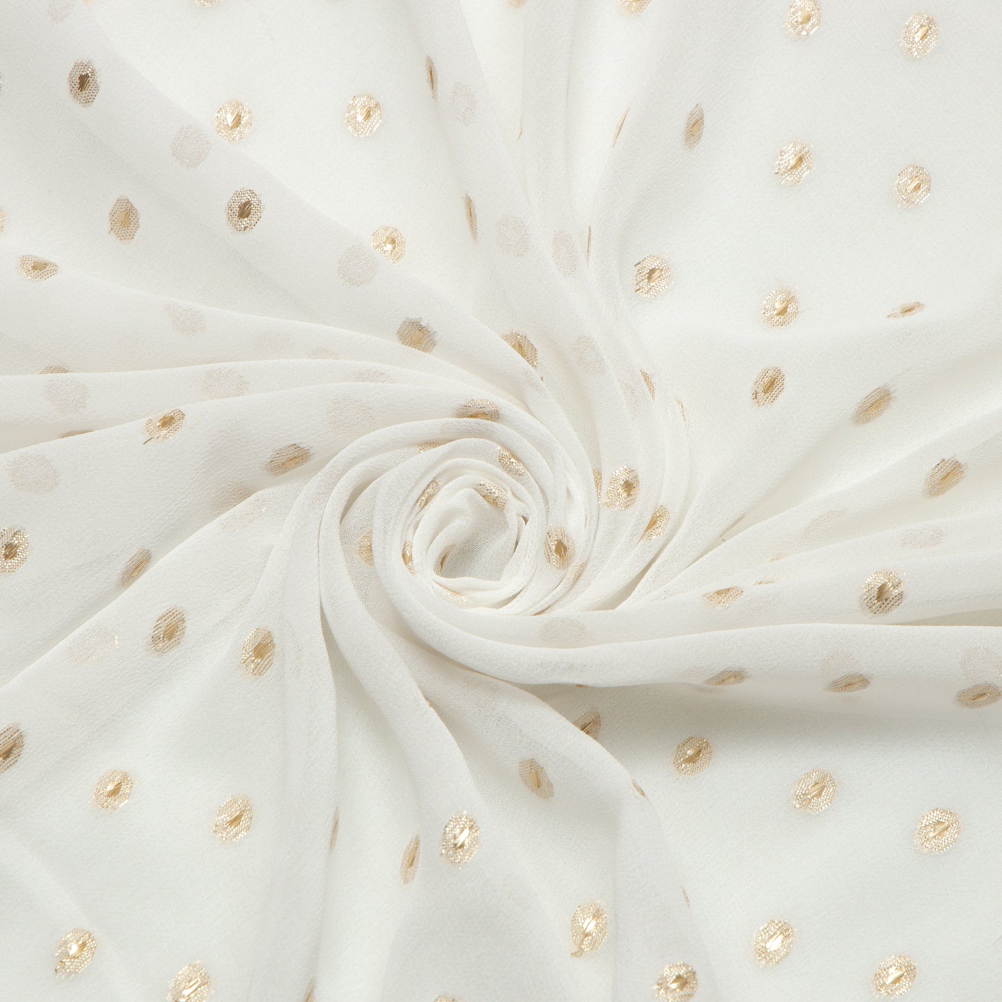 Viscose Georgette Gold Lens Eye - VG0430058