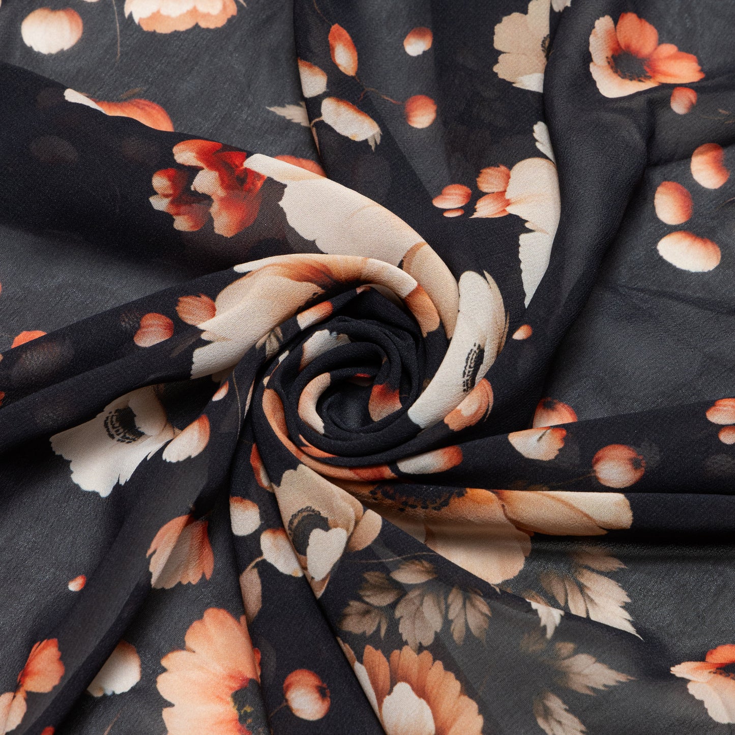 Viscose Georgette Blooms - VG0070010
