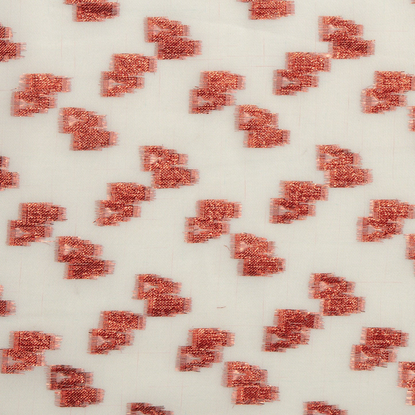 Viscose Georgette Red Vessel Vista - VP0040141