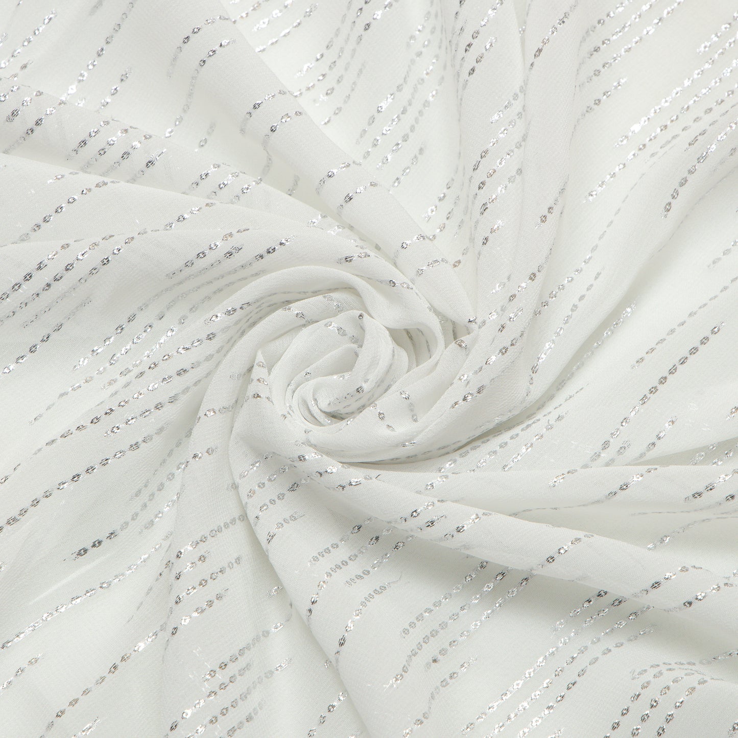 Viscose Georgette Silver Code - VG0410056