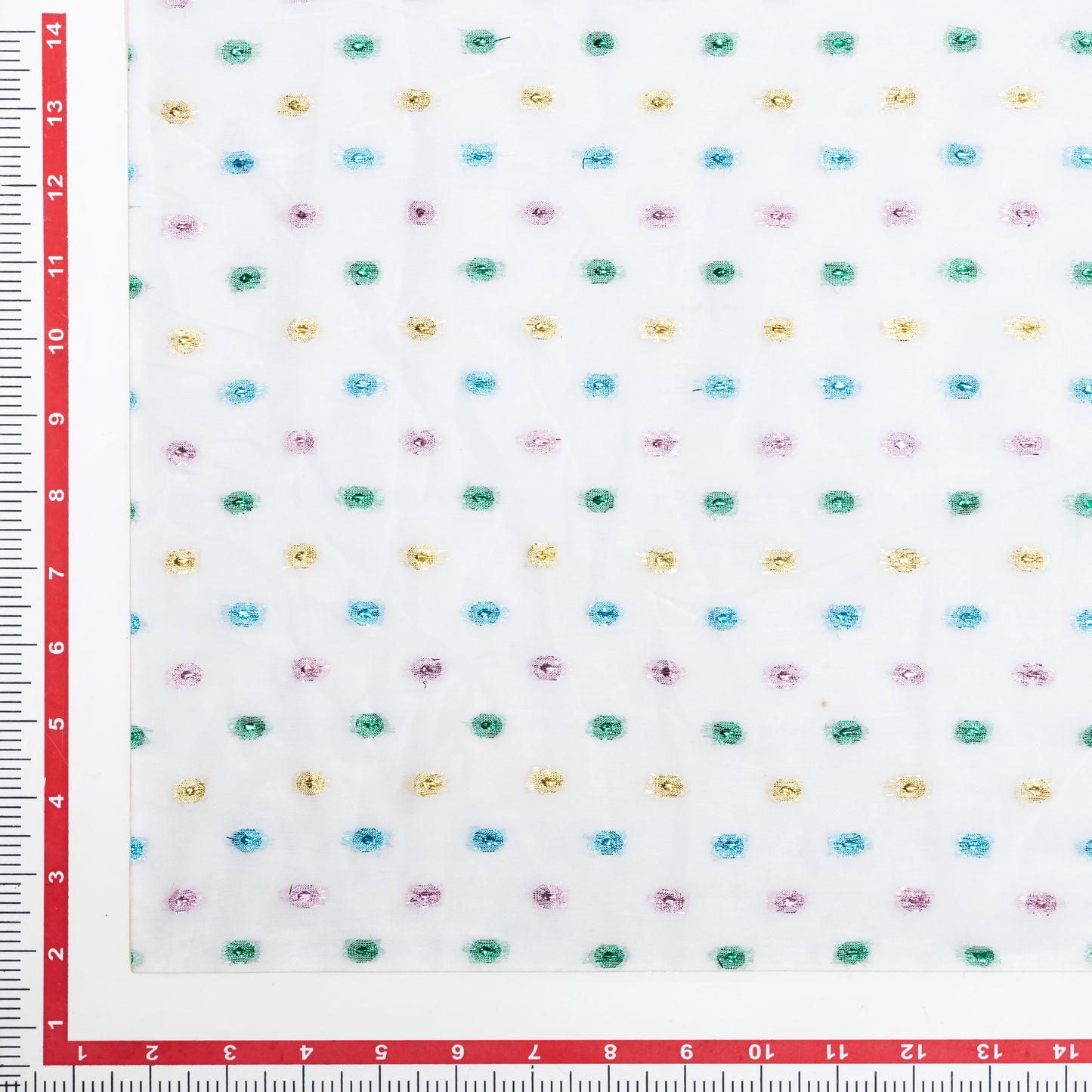 Viscose Georgette Multicolour Lens Eye - VG0130060