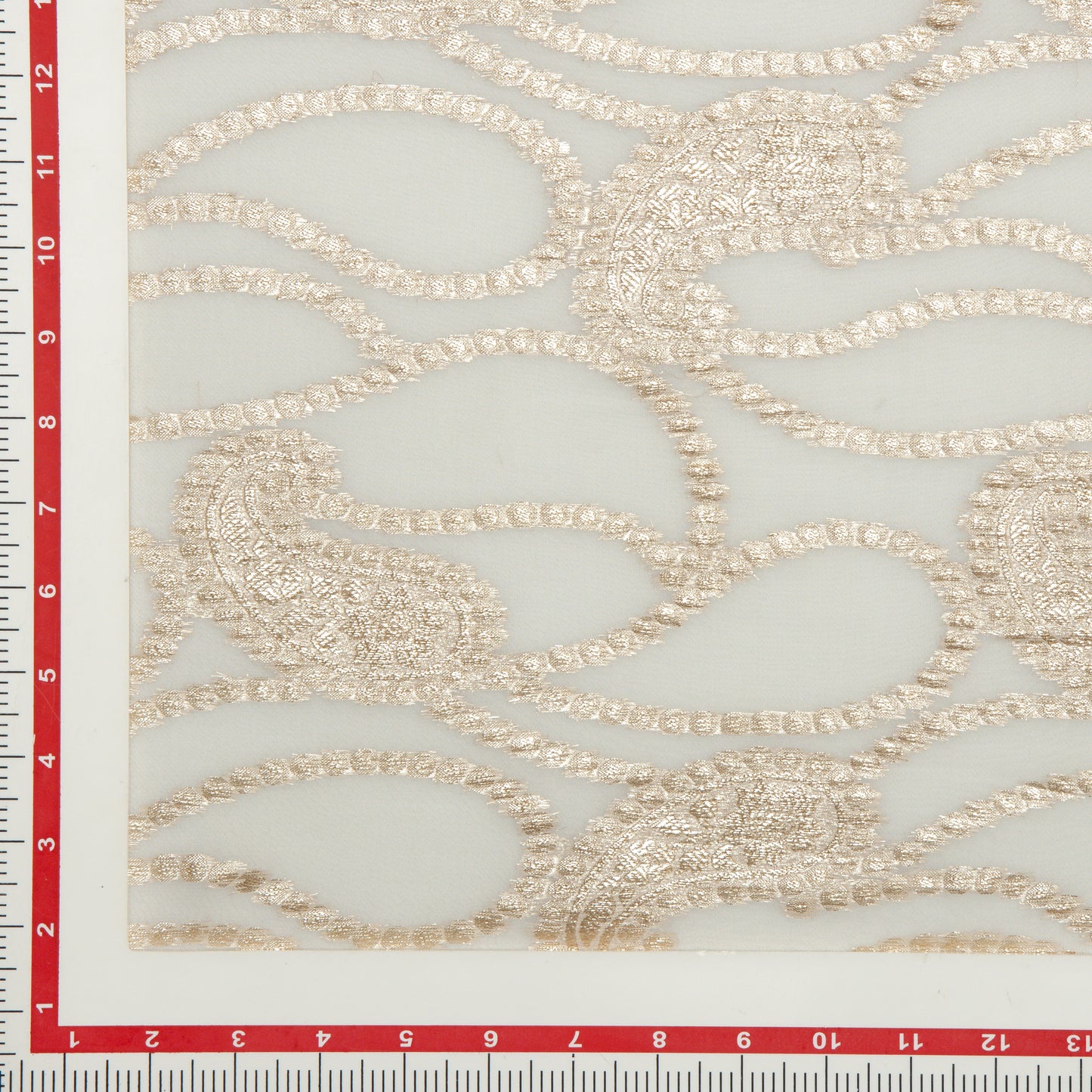 Viscose Georgette Paisley Splendor - VG1440113