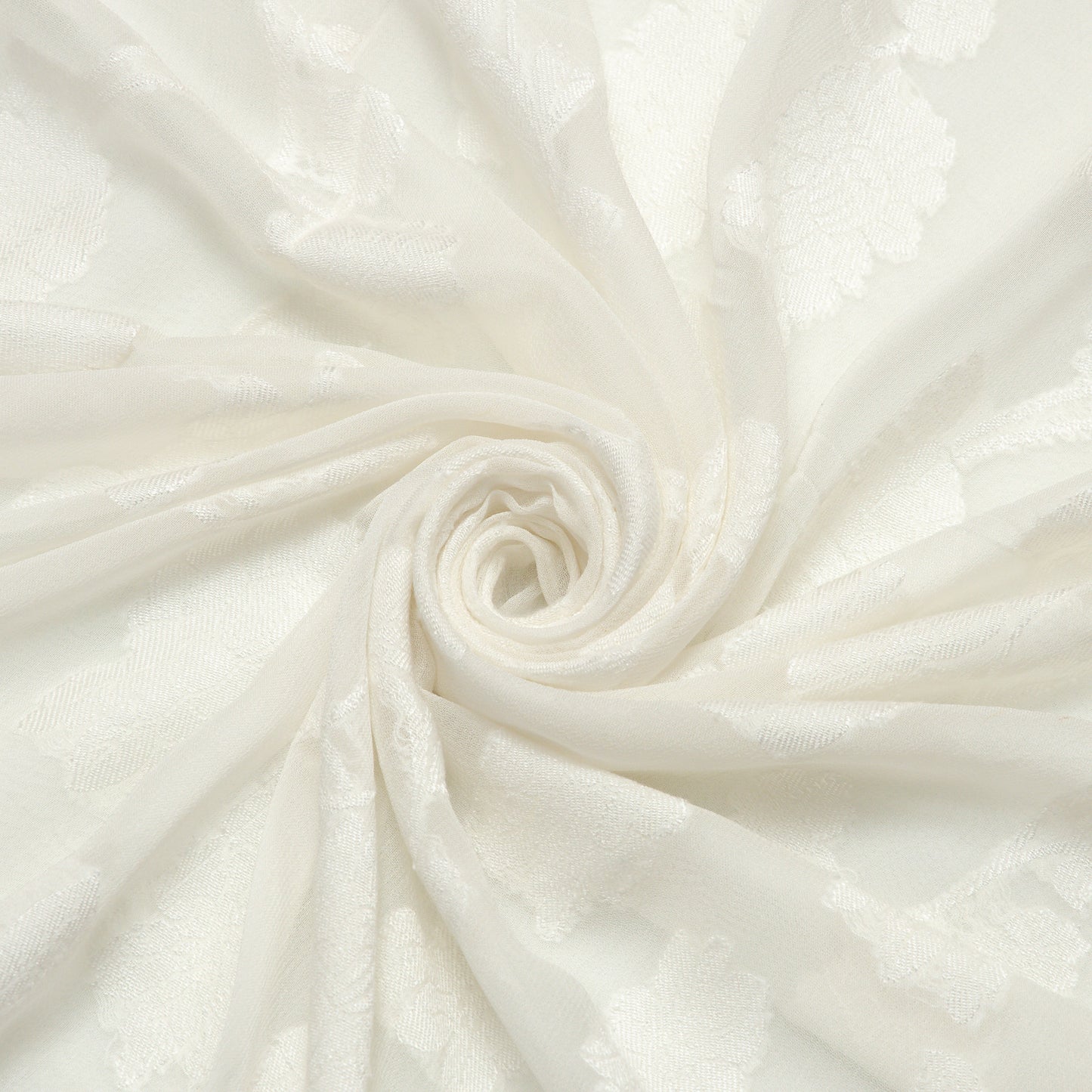 Viscose Georgette Staple Cut Work - VG0040100