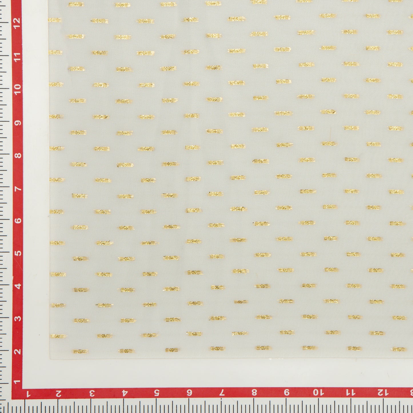 Viscose Georgette Gold Dash - VG0230059
