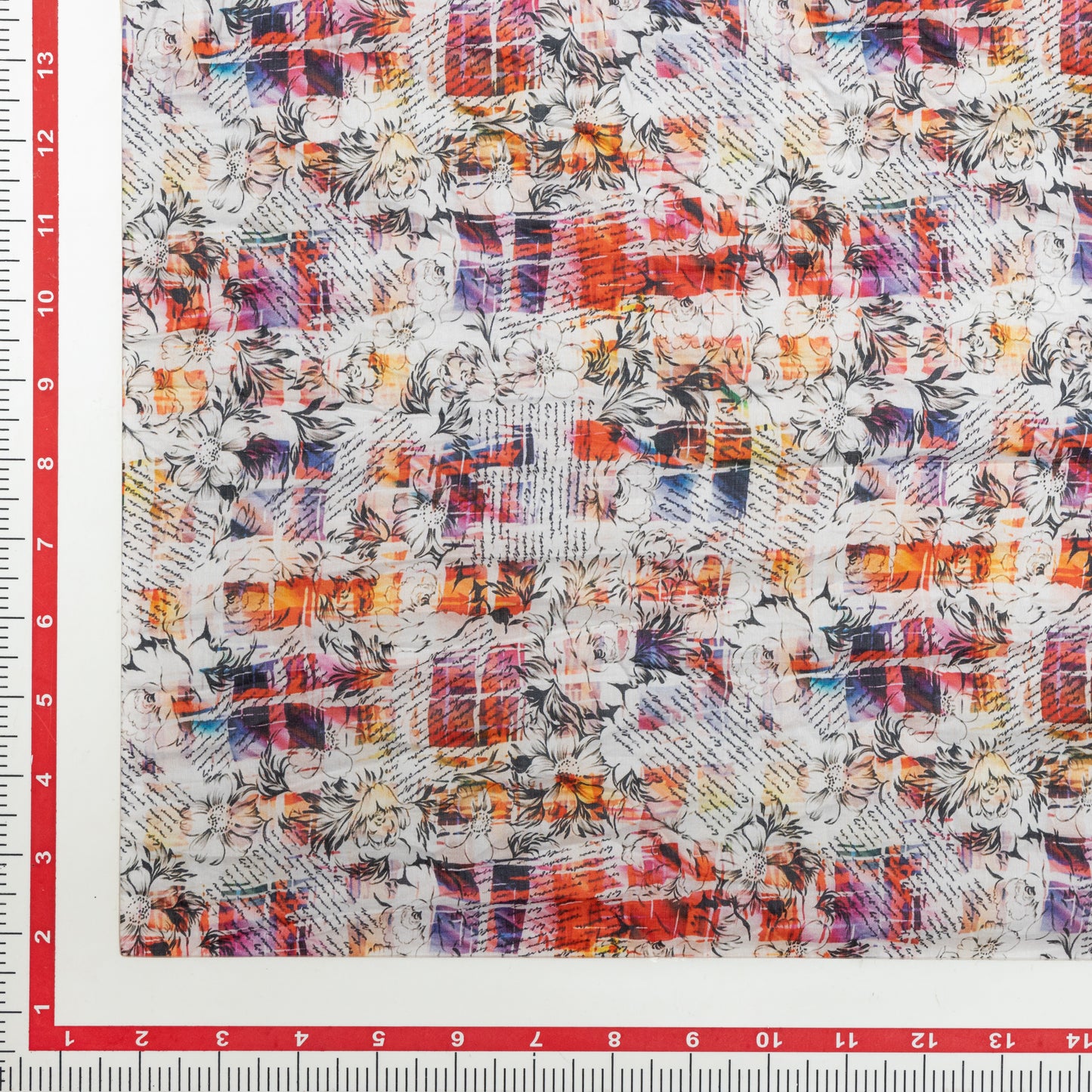 Cotton Silk Abstract Flora - CP0070002
