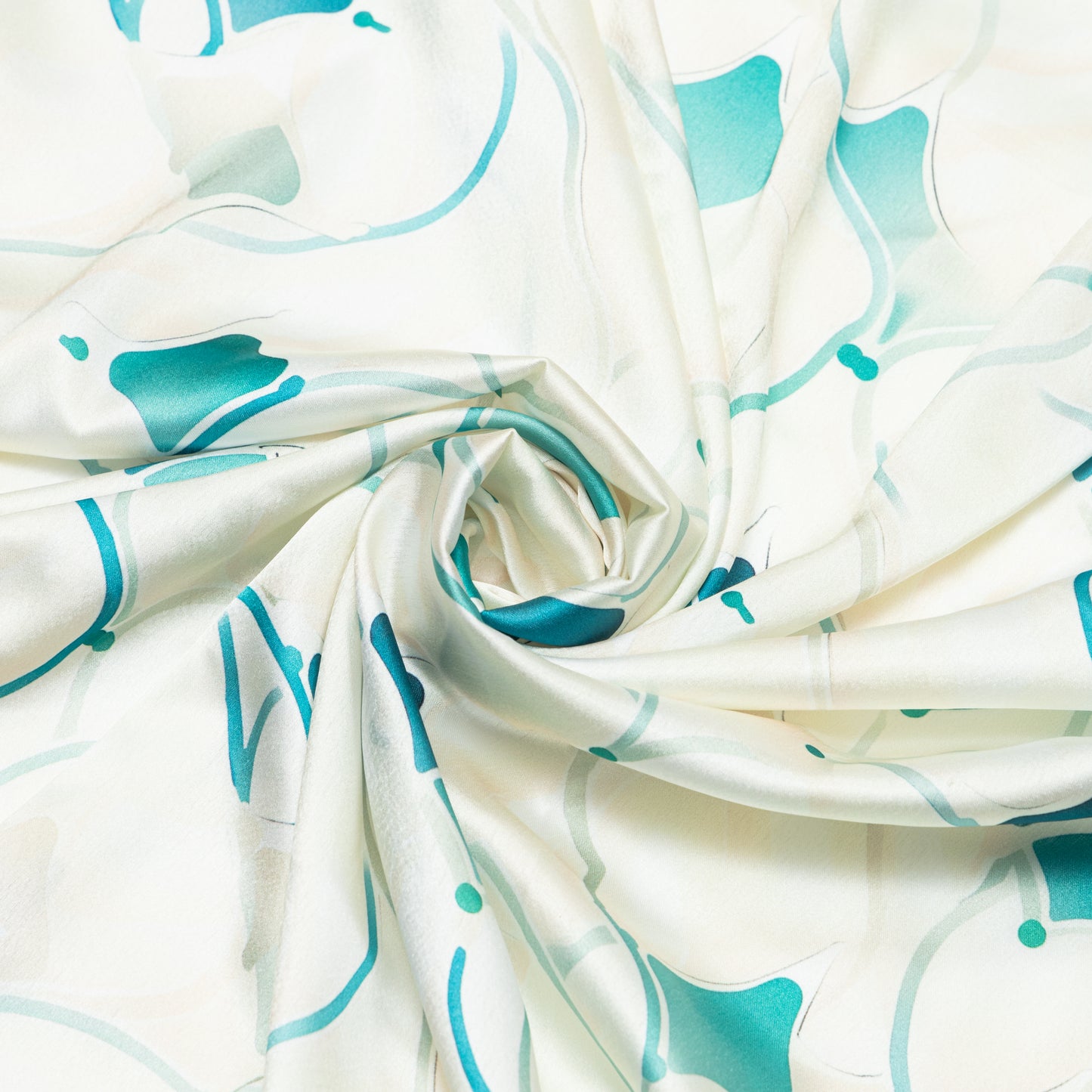 Poly Crepe Satin Ariel Flow - PS0070011