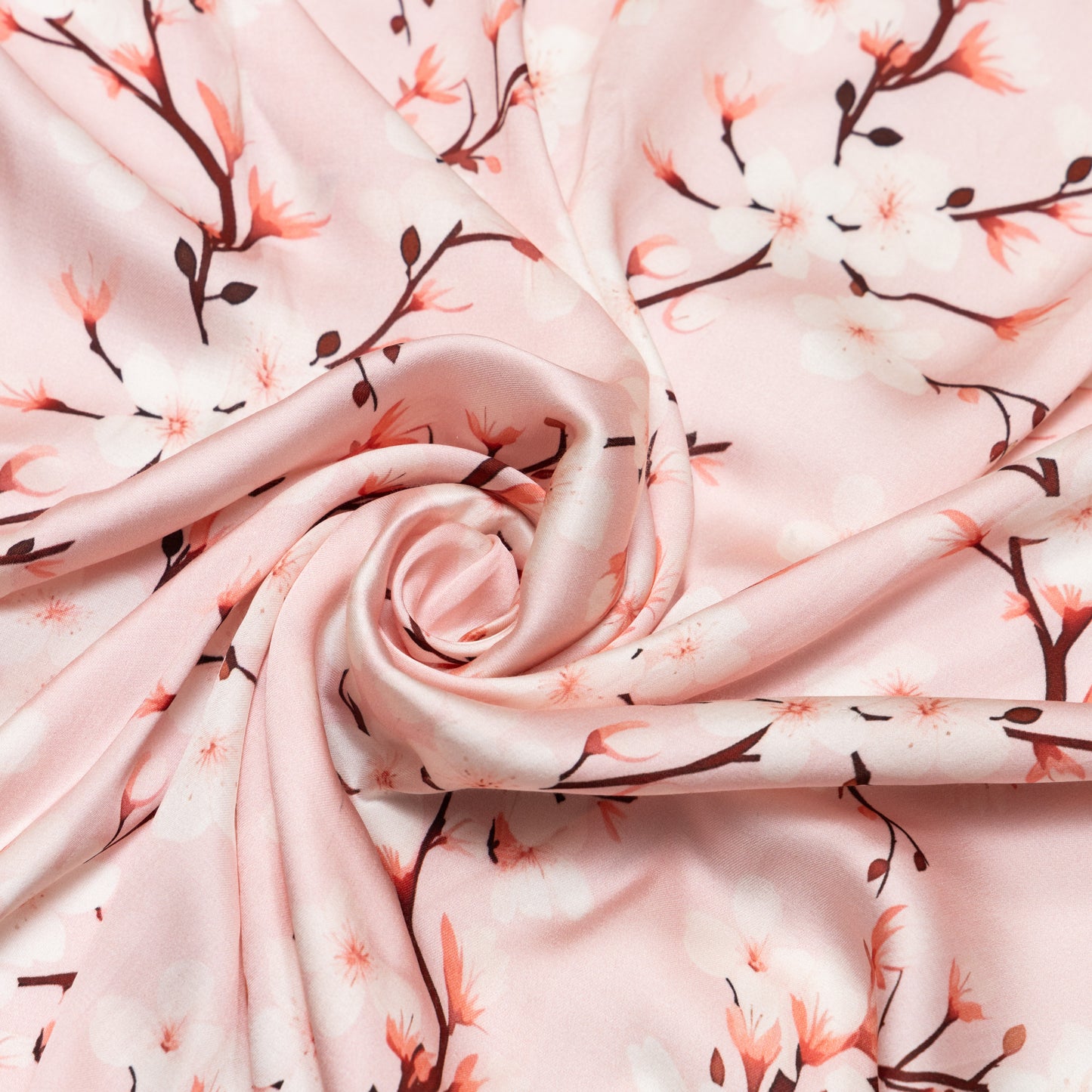 Viscose Modal Satin Cherry Blossom - VP0070006