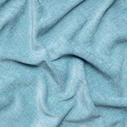 Polyester Sky Blue Plain Upholstery - KP01A0021