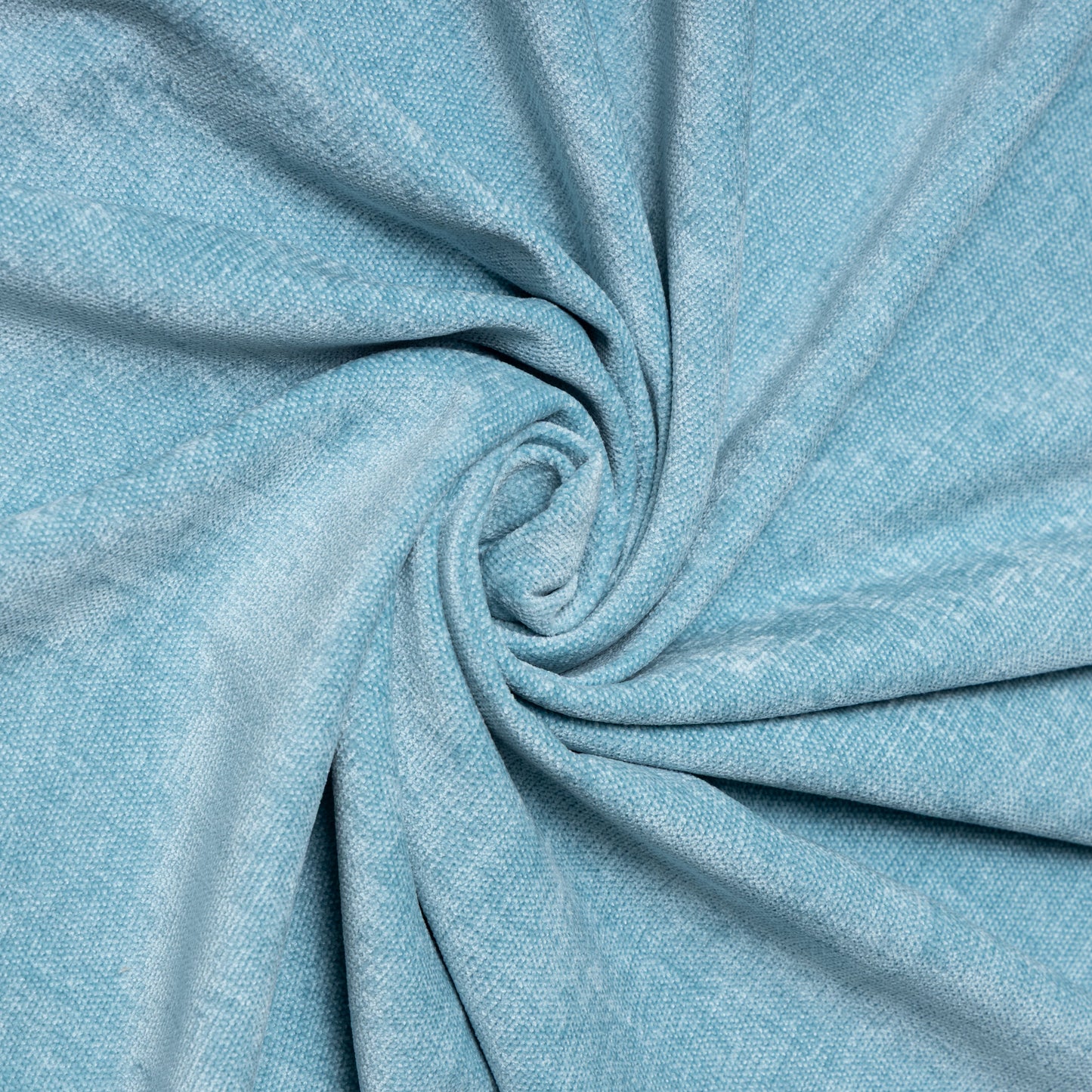 Polyester Sky Blue Plain Upholstery - KP01A0021