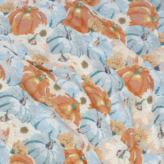 Viscose Polyester Pumpkin Mart Yarn Dyed Upholstery - KP01A0024