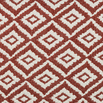 Cotton Polyester Rust Rhombus Quilted Upholstery - KP01A0019