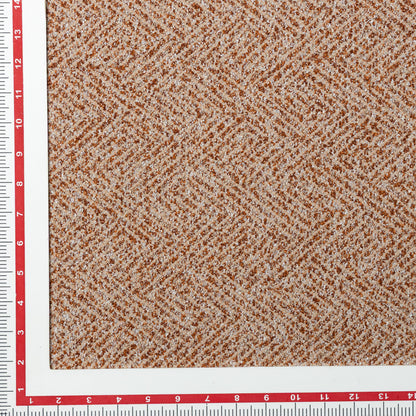 Polyester Sandy Rust Bouclé Upholstery - KP01A0026