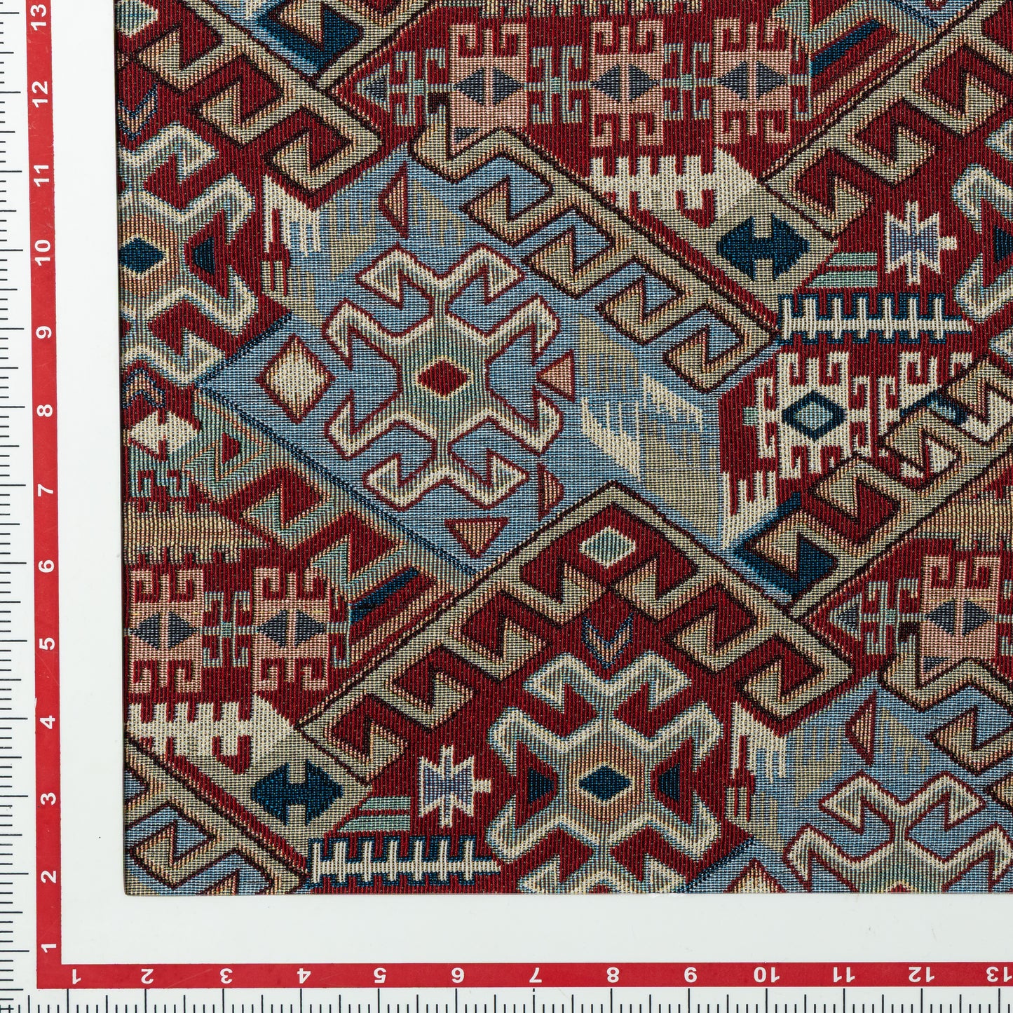 Cotton Polyester Desert Kilim Geometric Upholstery - KP01A0045