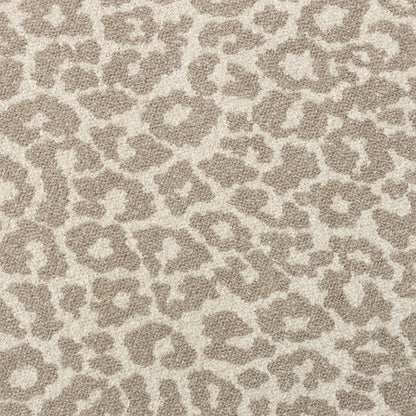 Polyester Taupe Leopard Upholstery - KP01A0047