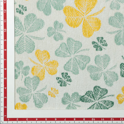 Cotton Clover Meadow Yarn Dyed Upholstery - KP01A0052