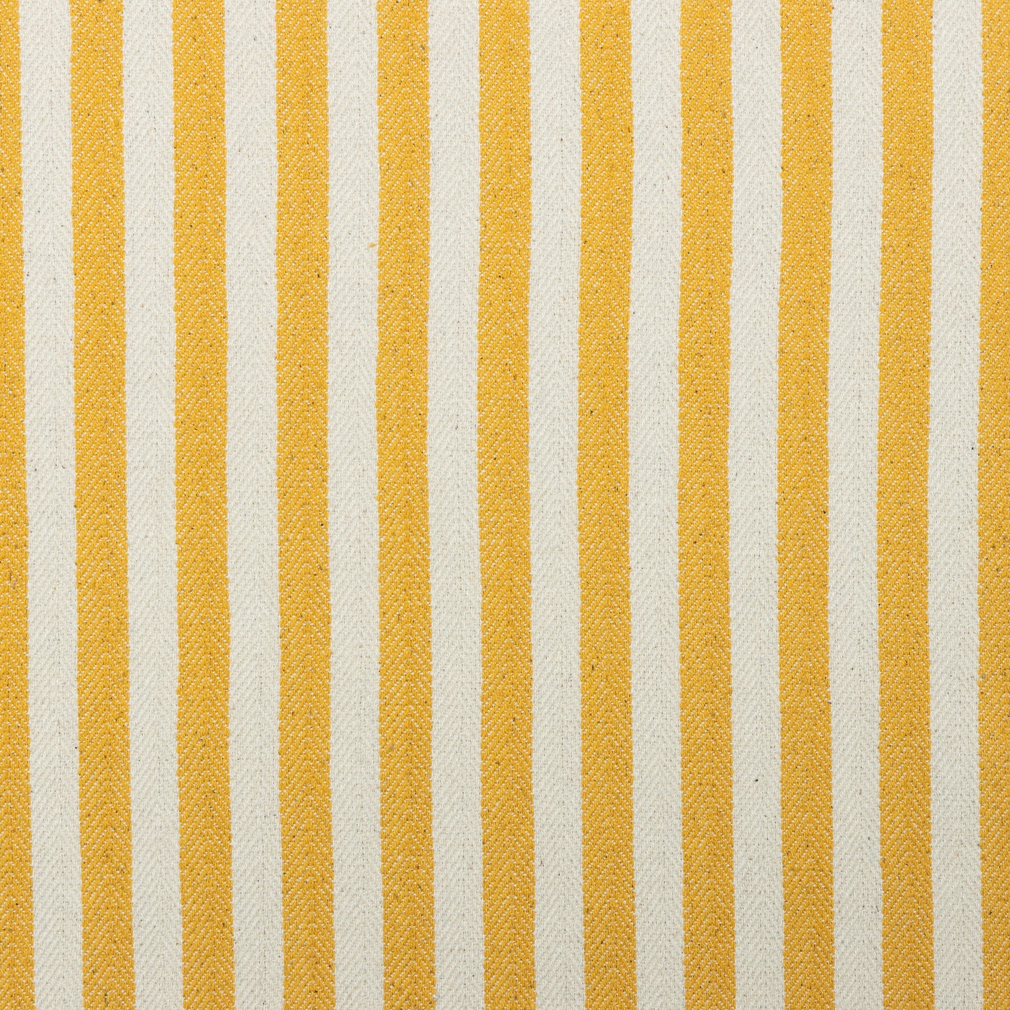 Cotton Lemon Stripe Herringbone Upholstery - KP01A0054