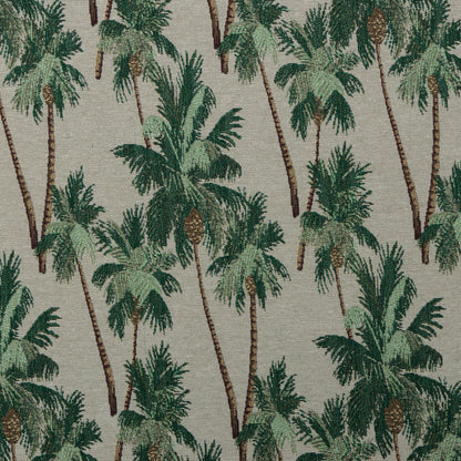 Cotton Polyester Coconut Groves Printed Upholstery - KP01A0056