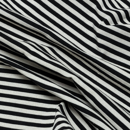 Cotton Bohemian Grid Striped Upholstery - KP01A0066