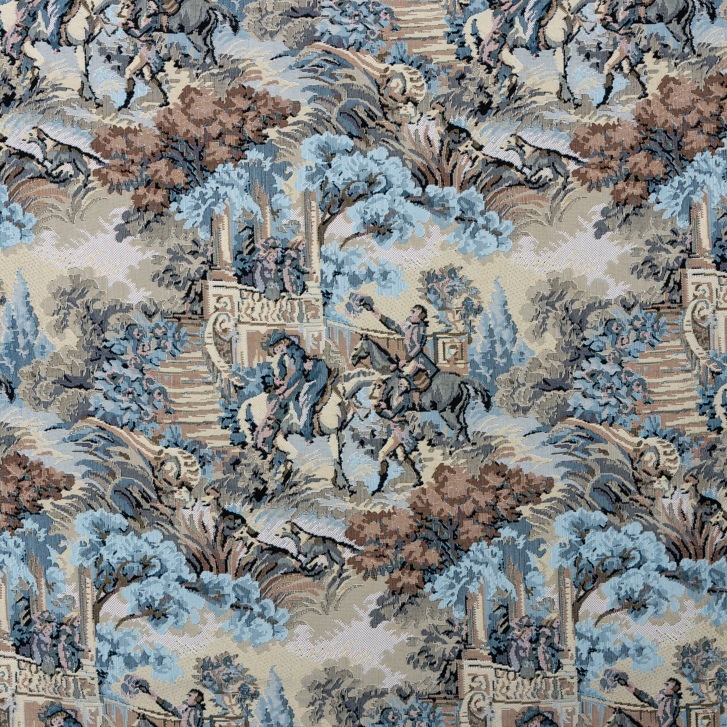 Cotton Polyester Pastoral Rococo Upholstery - KP01A0064