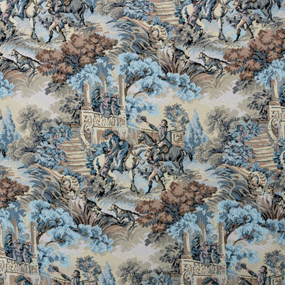 Cotton Polyester Pastoral Rococo Upholstery - KP01A0064